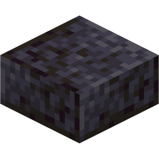 Polished Blackstone Slab - 3D View