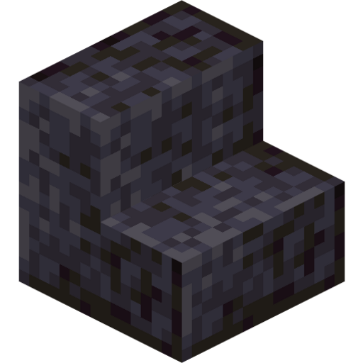 Polished Blackstone Stairs - 3D View