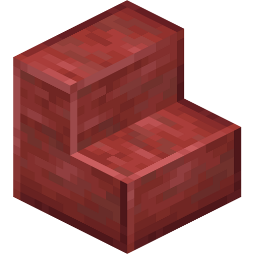 Polished Cinnabar Stairs - 3D View