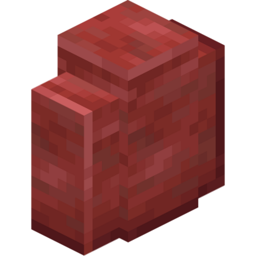 Polished Cinnabar Wall - 3D View