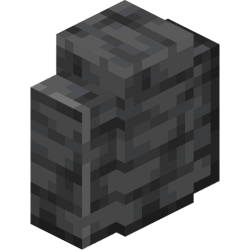 Polished Deepslate Wall - 3D View