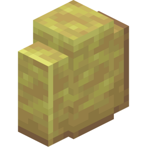 Polished Sulfur Wall - 3D View