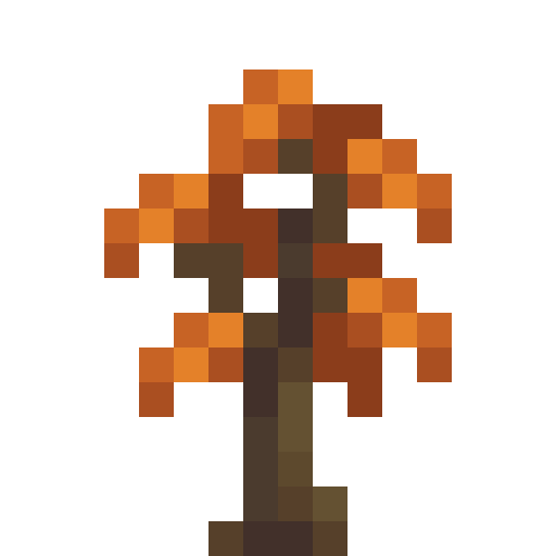 Poplar Sapling - Flat View