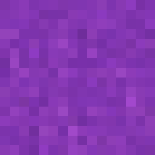 Purple Concrete Powder - Flat View