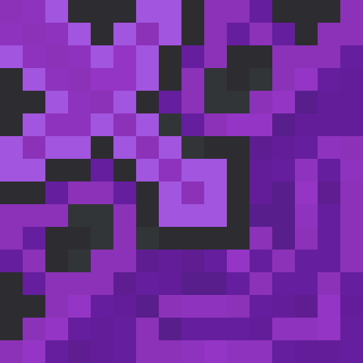 Purple Glazed Terracotta - Flat View