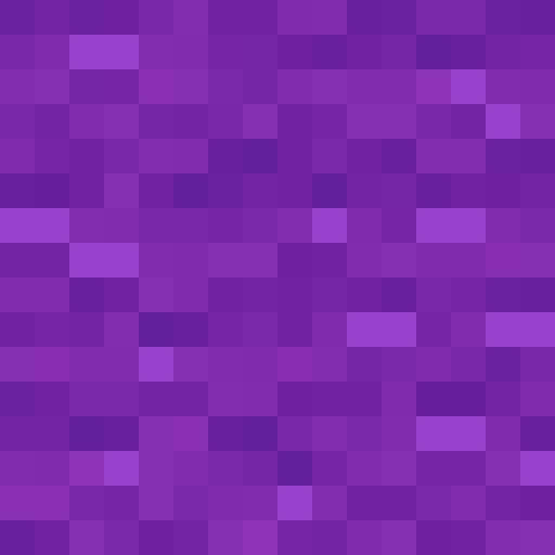 Purple Wool - Flat View