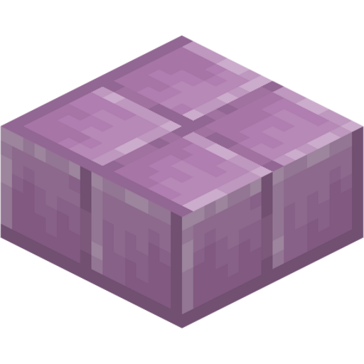 Purpur Slab - 3D View