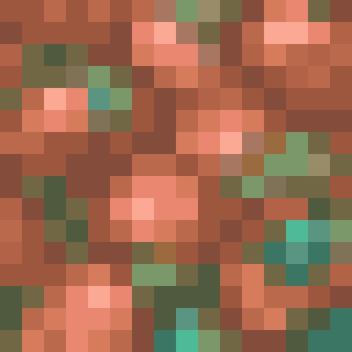 Raw Copper Block - Flat View