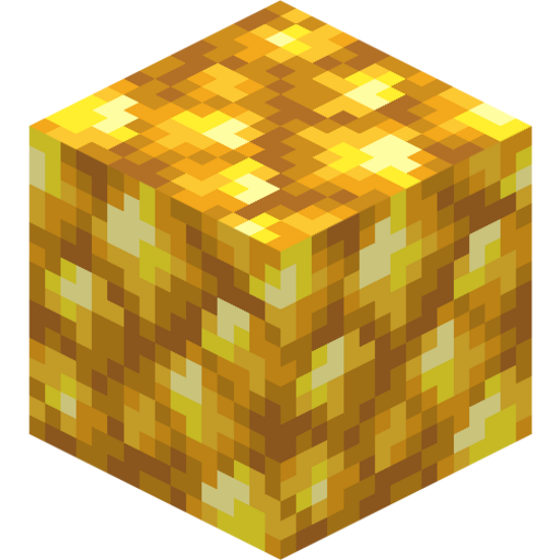 Raw Gold Block