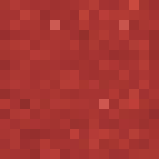 Red Concrete Powder - Flat View
