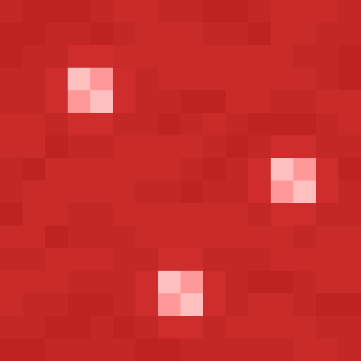 Red Mushroom Block - Flat View