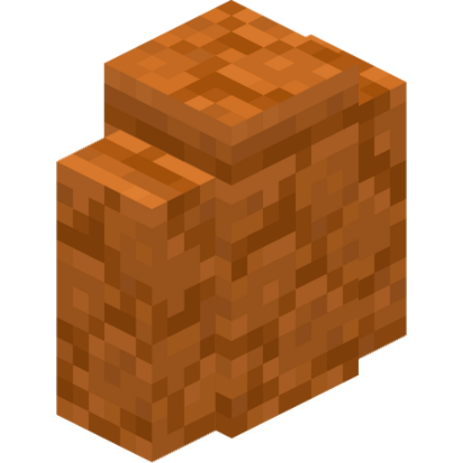 Red Sandstone Wall - 3D View