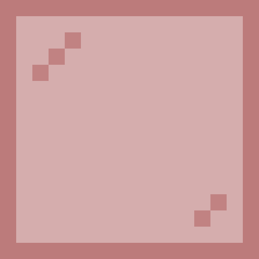 Red Stained Glass - Flat View