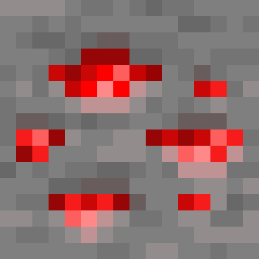 Redstone Ore - Flat View