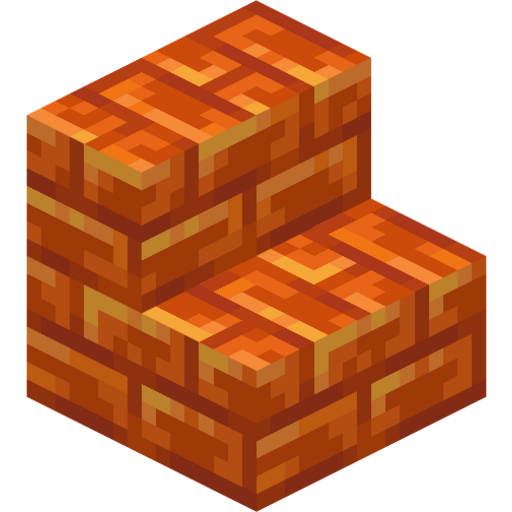 Resin Brick Stairs - 3D View