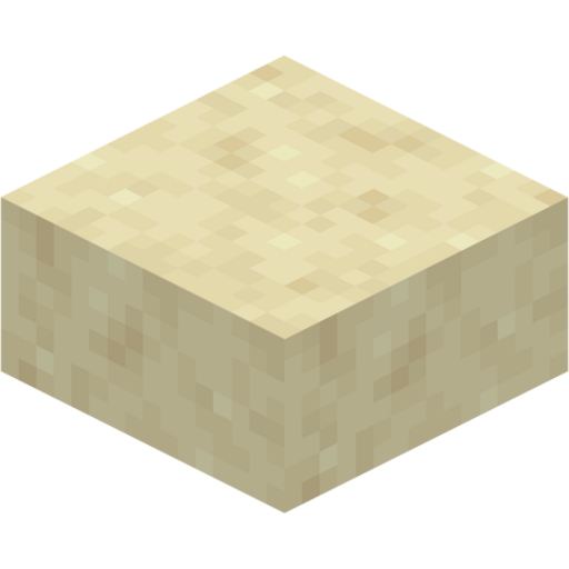 Smooth Sandstone Slab - 3D View
