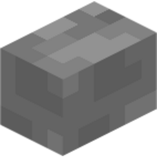 Stone Button - 3D View
