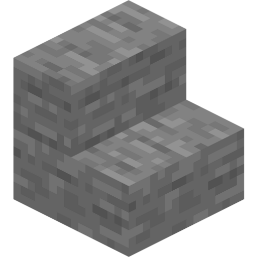 Stone Stairs - 3D View