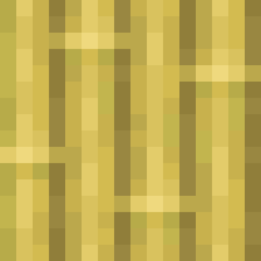 Stripped Bamboo Block - Flat View