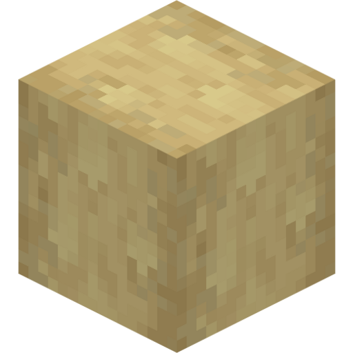 Stripped Birch Wood - 3D View