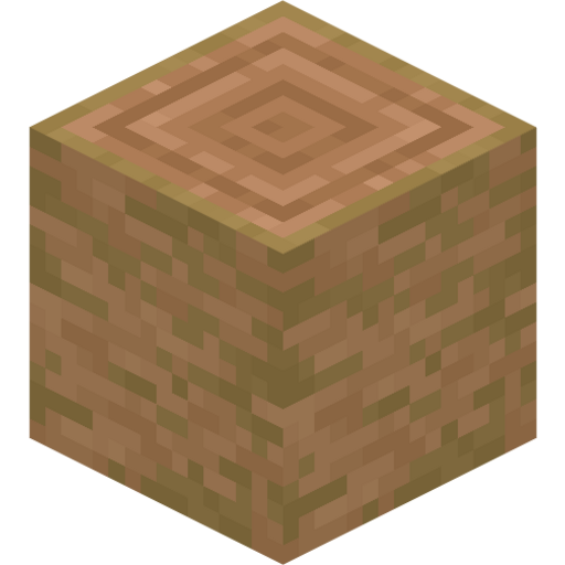 Stripped Jungle Log