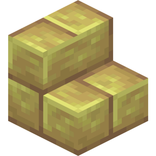 Sulfur Brick Stairs - 3D View