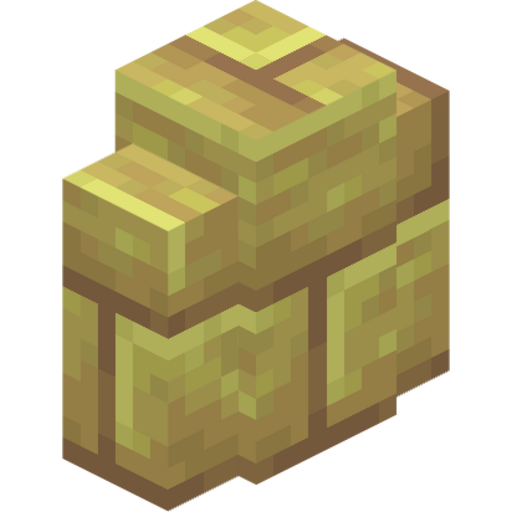 Sulfur Brick Wall - 3D View