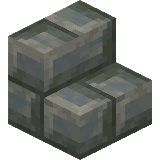 Tuff Brick Stairs - 3D View