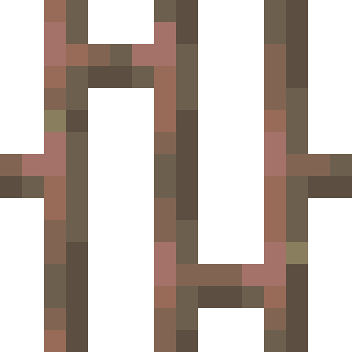 Waxed Exposed Copper Bars - 3D View