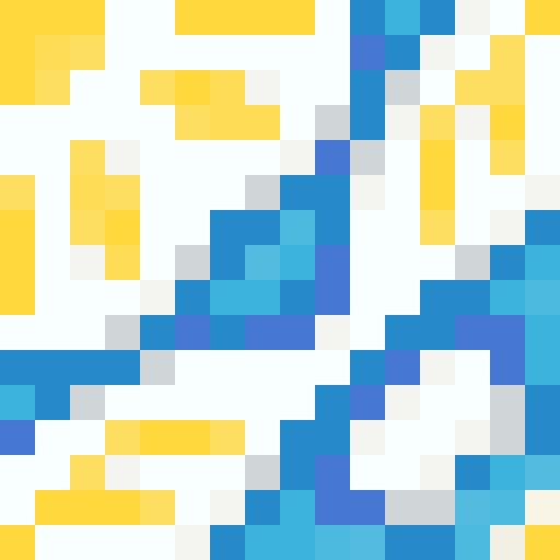 White Glazed Terracotta - Flat View