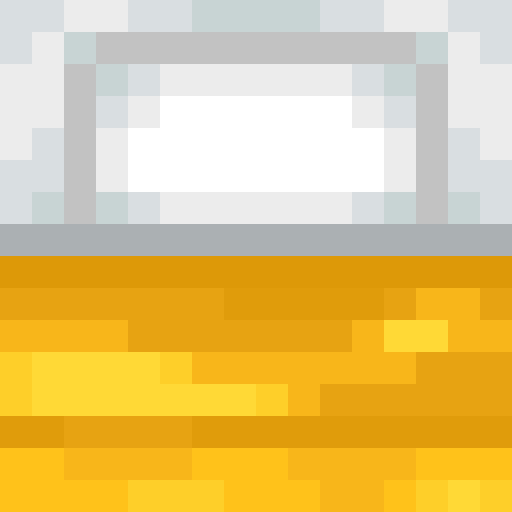 Yellow Bed - Flat View