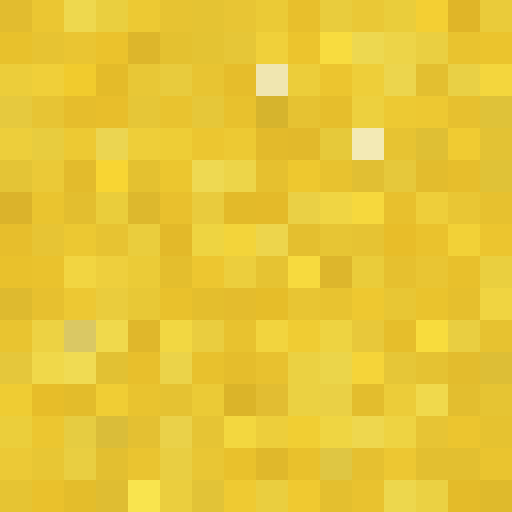 Yellow Concrete Powder - Flat View