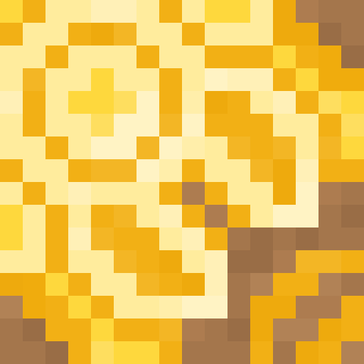 Yellow Glazed Terracotta - Flat View
