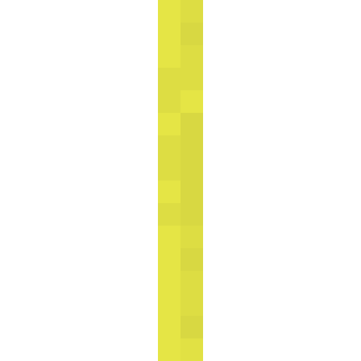 Yellow Stained Glass Pane