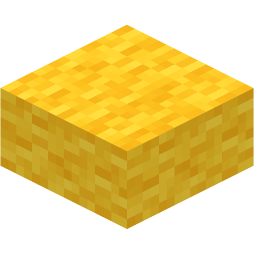Yellow Wool Slab - 3D View