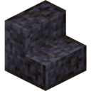 Polished Blackstone Stairs