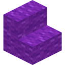 Purple Wool Stairs
