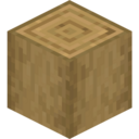 Stripped Oak Log